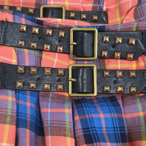 Akira Billie Plaid Mini Skirt, Nwt - Picture 7 of 10